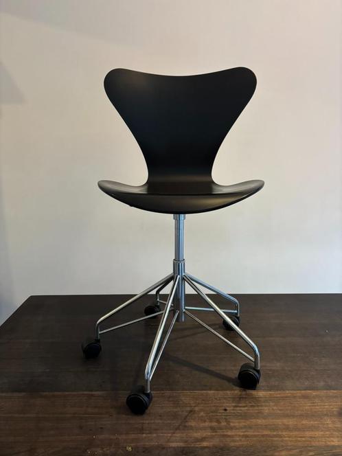 Arne Jacobsen Fritz Hansen stoelen (model 3117) – Set van 4, Huis en Inrichting, Stoelen, Gebruikt, Vier, Zwart, Ophalen