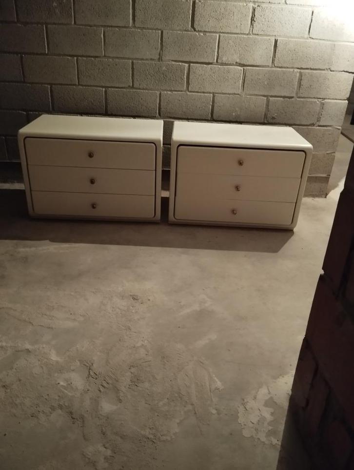 2 mooie vintage kastjes., Huis en Inrichting, Kasten | Ladekasten, Gebruikt, Minder dan 100 cm, 50 tot 100 cm, 25 tot 50 cm, Overige houtsoorten