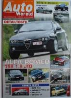 AutoWereld 153 Jaguar XJ/Peugeot 307 CC/Alfa Romeo 159/Seat, Boeken, Auto's | Folders en Tijdschriften, Gelezen, Algemeen, Verzenden