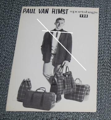 Paul Van Himst / Sportbags VDB / Oude fotokaart beschikbaar voor biedingen