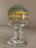 Glazen bol staander modern intetieur decoratie decoration, Ophalen of Verzenden