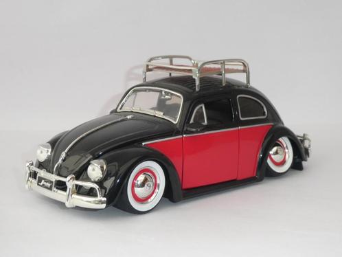 Volkswagen Beetle/Kever 1959 van JadaToys 1/24, Hobby en Vrije tijd, Modelauto's | 1:24, Auto, Jada, Ophalen