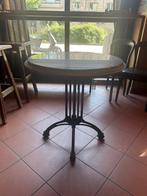 Ronde marmeren tafels - bieden/ Round marble tafel - bid, Ophalen, Zo goed als nieuw