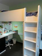 Lit mezzanine IKEA avec bureau et armoire, Enfants & Bébés, Utilisé, Lit mezzanine