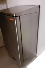 HORECA POUBELLE INOX 120 L AGRÉÉE AFSCA, Ophalen, Inox, Gebruikt, Met pedaal