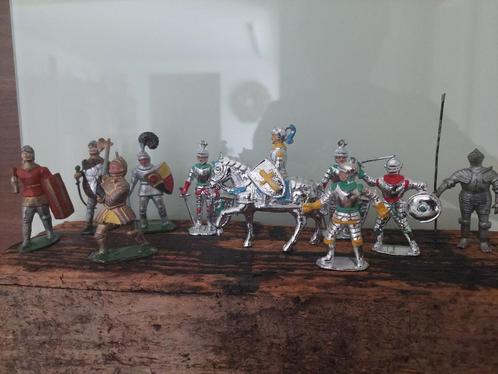 Lot 10 stuks oude ridder figuren soldaten Middeleeuwen, Antiek en Kunst, Kunst | Schilderijen | Klassiek, Ophalen of Verzenden