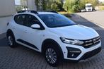 Dacia Sandero 1.0 TCE Stepway Plus, Auto's, Dacia, Euro 6, 67 kW, Wit, Bedrijf