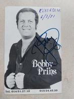 2 fotokaarten Bobby Prins, Verzamelen, Foto's en Prenten, Verzenden