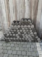 Palissade boordstenen - beton - grijs - 172 stuks, Tuin en Terras, Bielzen en Borduren, Ophalen, Gebruikt, 200 cm of meer, Minder dan 25 cm