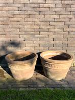 2 terracotta potten, Enlèvement, Utilisé