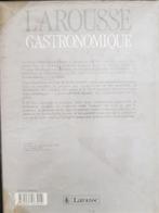 livre de cuisiine Larousse gastronomique, Livres, Livres de cuisine, Comme neuf, France, Enlèvement, Collectif