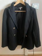 Veste noire tweed H&M taille XS, Porté