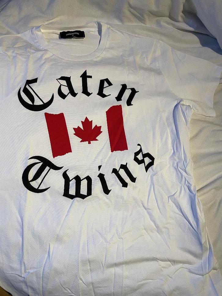 Dsquared2, Kleding | Heren, T-shirts, Zo goed als nieuw, Maat 48/50 (M), Rood, Ophalen of Verzenden