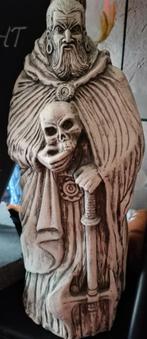 Stenen beul met schedel te koop., Antiquités & Art, Art | Sculptures & Bois, Enlèvement ou Envoi