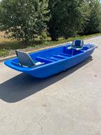 Console boot hdpe met biminitop, Watersport en Boten, Vis- en Consoleboten, Ophalen, Overige materialen, Tot 10 pk, Elektrisch