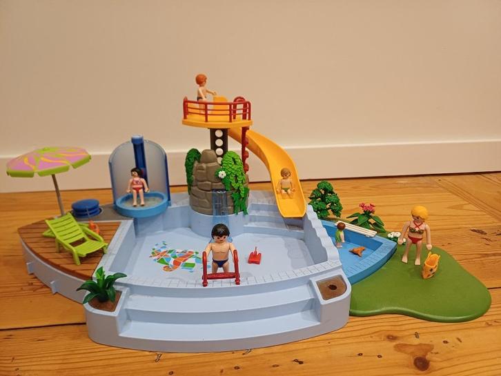 Playmobil Openluchtzwembad - 4858, Kinderen en Baby's, Speelgoed | Playmobil, Gebruikt, Complete set, Ophalen