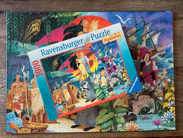 Zeldzame Ravensburger “The story of Pocahontas” van 1995 beschikbaar voor biedingen