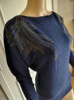 batwing trui, Maat 38/40 (M), Blauw, Nieuw, Ophalen of Verzenden