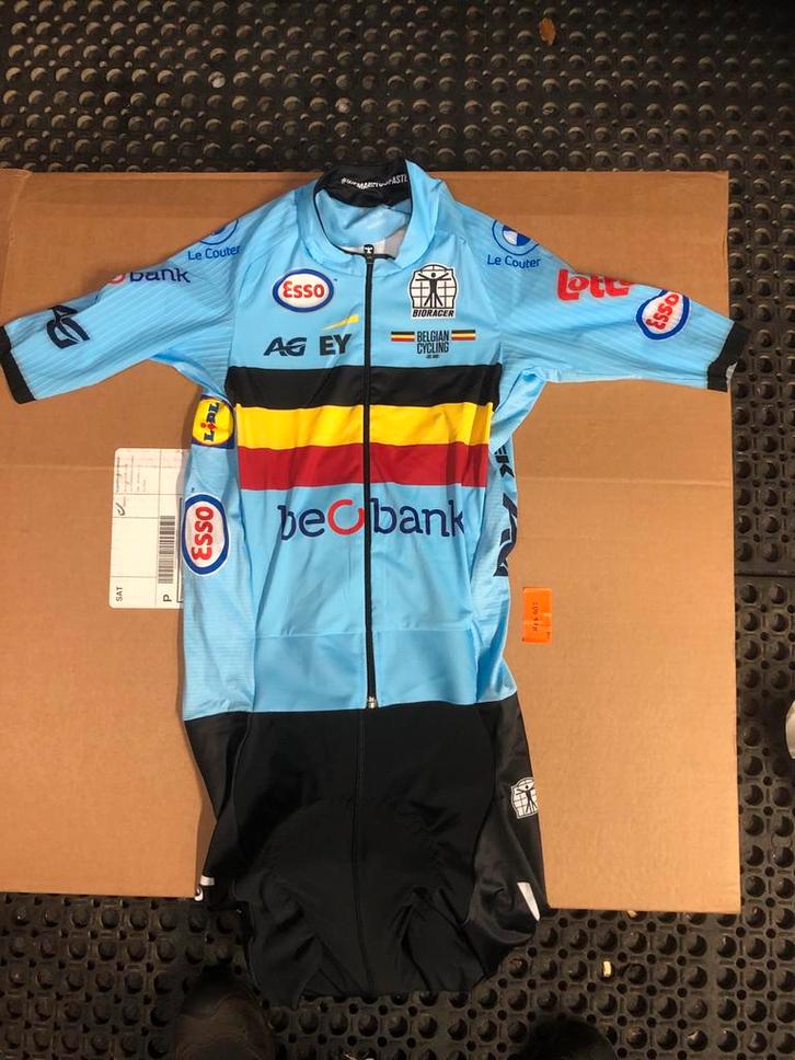 belgian cycling wedstrijd aeropakken, Fietsen en Brommers, Fietsaccessoires | Fietskleding, Nieuw, Overige maten, Ophalen of Verzenden