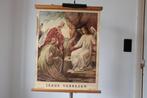 wandplaat Bijbelse serie, Antiek en Kunst, Antiek | Schoolplaten, Overige thema's, Ophalen of Verzenden