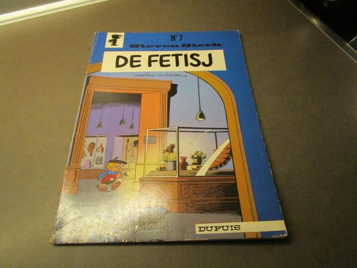 Steven Sterk - De fetisj - 1e druk - 1978, Boeken, Stripverhalen, Zo goed als nieuw, Eén stripboek, Ophalen of Verzenden