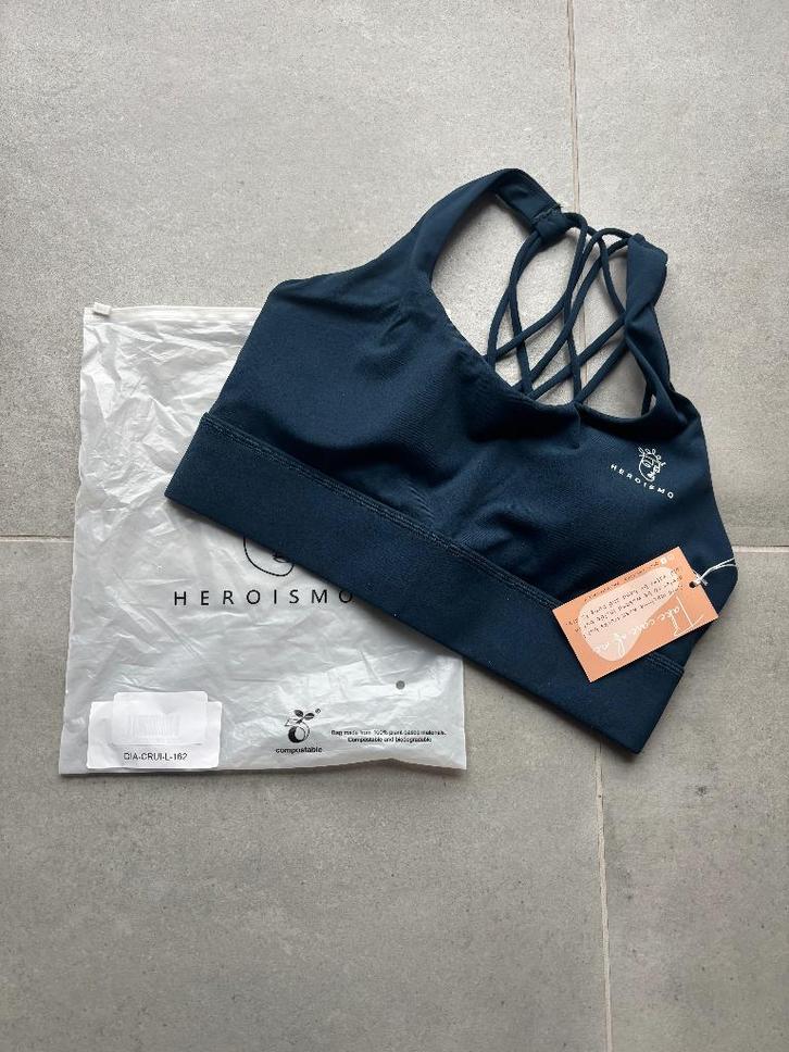Brassière bleue Heroismo, Vêtements | Femmes, Vêtements de sport, Neuf, Fitness ou Aérobic, Taille 42/44 (L), Bleu, Enlèvement ou Envoi