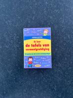 Flash kaarten maaltafels leren, Enlèvement, Comme neuf, Compter