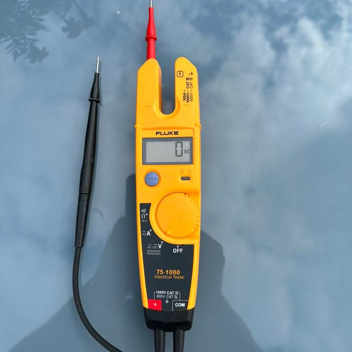 Fluke T5-1000 amperetang, multimeter, Doe-het-zelf en Bouw, Meetapparatuur, Zo goed als nieuw, Multimeter, Ophalen
