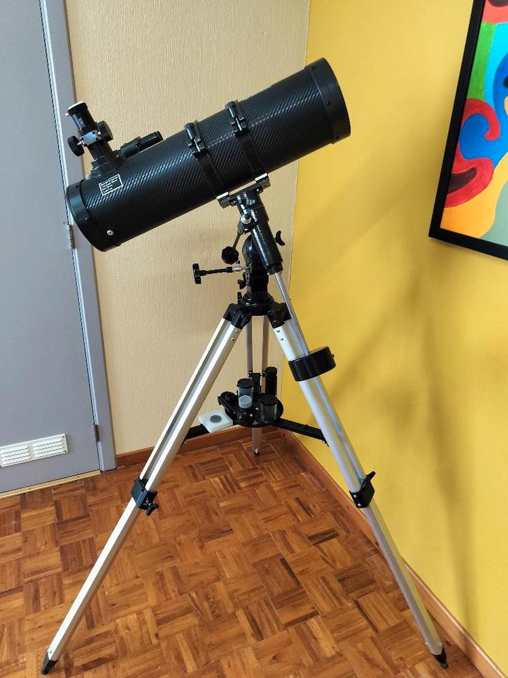 Telescoop Solomark, Audio, Tv en Foto, Optische apparatuur | Telescopen, Zo goed als nieuw, Spiegeltelescoop (reflector), 80 tot 200 mm