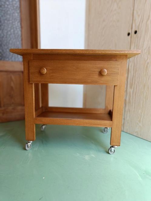 Vintage kastje - rolkastje, Huis en Inrichting, Kasten |Televisiemeubels, Gebruikt, Minder dan 100 cm, 50 tot 100 cm, 25 tot 50 cm