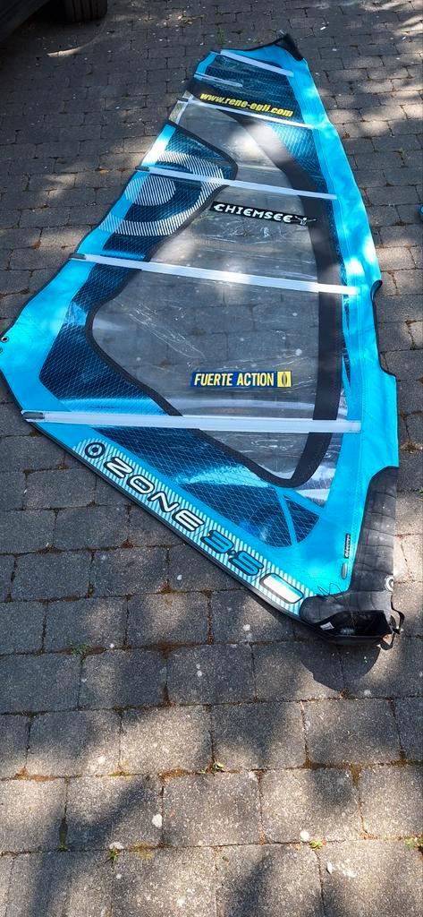Compleet storm windsurf zeilensetje met 4.0 en 3.5 Neilpryde, Watersport en Boten, Windsurfen, Gebruikt, Complete set, Met draagtas