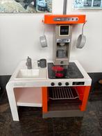 Smoby kleine keuken met 2 potjes koffie en 2 pannen, Ophalen, Gebruikt, Kunststof, Speelkeuken
