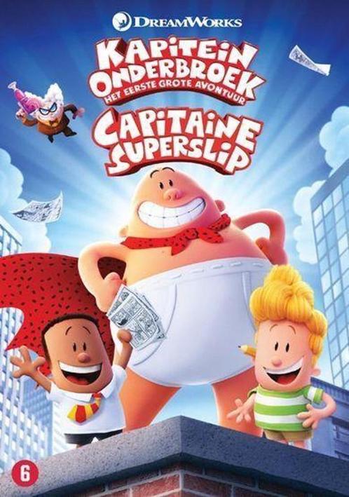 Dvd - Kapitein onderbroek ( Nieuw in verpakking ), Cd's en Dvd's, Dvd's | Tekenfilms en Animatie, Nieuw in verpakking, Ophalen of Verzenden