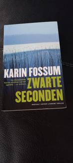 Boek Karin Fossum // Zwarte seconden, Ophalen of Verzenden, Zo goed als nieuw