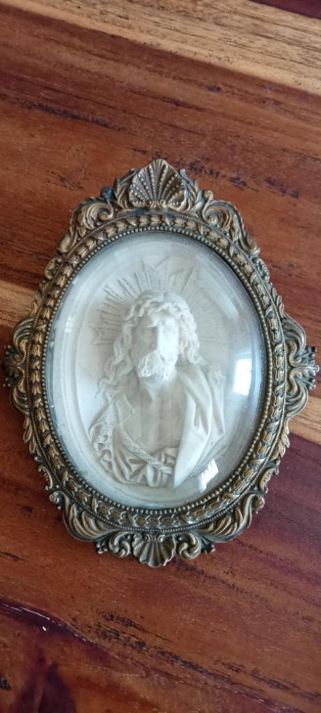 Ex-voto-reliekschrijn aan het einde van de 19e eeuw., Antiek en Kunst, Antiek | Religieuze voorwerpen, Ophalen