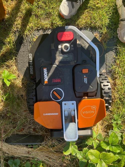 Robotmaaier worx vision WR206E, Tuin en Terras, Robotmaaiers, Zo goed als nieuw, Met regensensor, Bestuurbaar via app, Ophalen of Verzenden