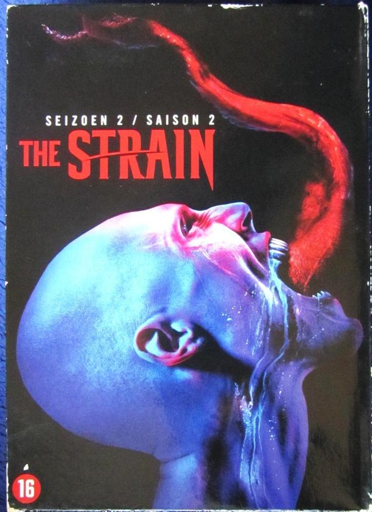 DVD BOX HORROR- THE STRAIN, SEIZOEN 2 (4 DVD'S) ERG ZELDZAAM, Cd's en Dvd's, Dvd's | Horror, Zo goed als nieuw, Monsters, Alle leeftijden