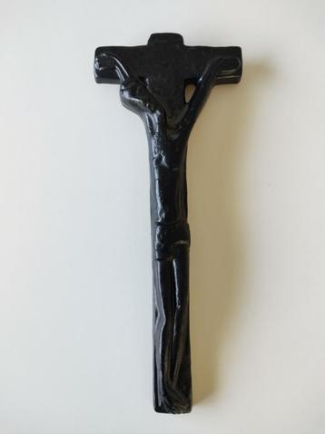 F. Sanchez - crucifix en céramique, Enlèvement ou Envoi