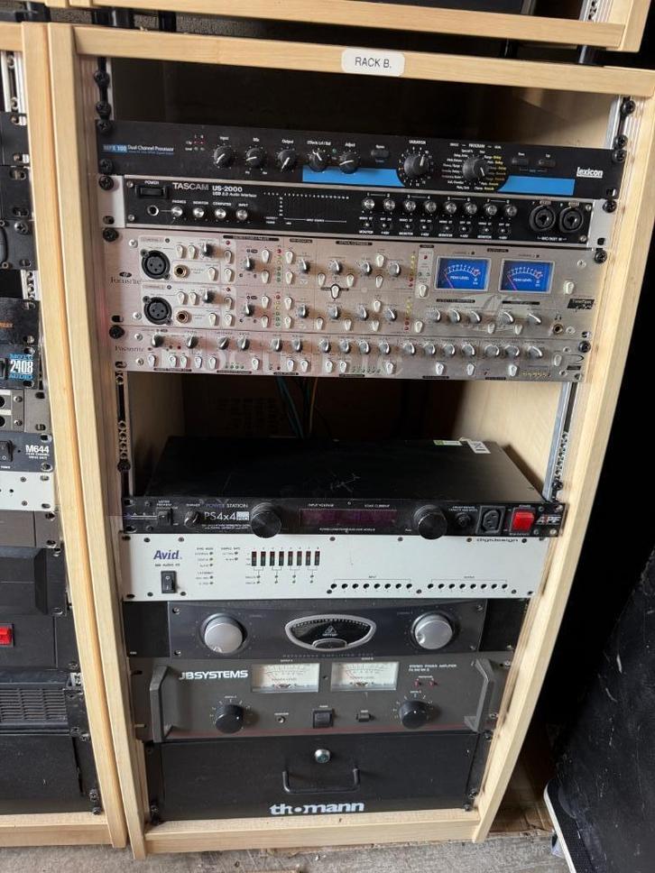 Componenten Muziekstudio, Audio, Tv en Foto, Professionele apparaten, Zo goed als nieuw, Audio, Ophalen