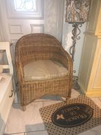 fauteuil osier rotin magnifique, Minder dan 75 cm, Riet of Rotan, Ophalen of Verzenden, 50 tot 75 cm