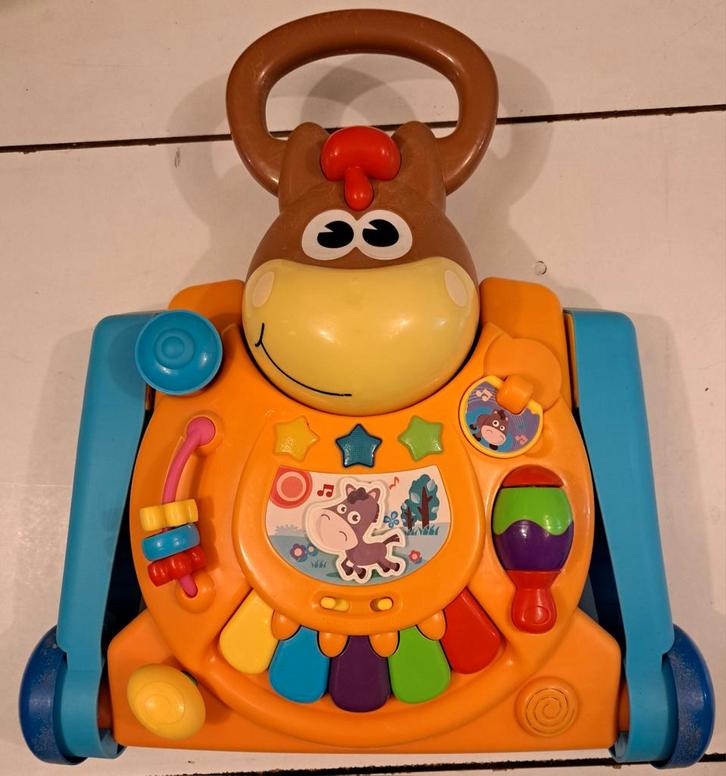 Activiteiten loopwagen met muziek, Kinderen en Baby's, Speelgoed | Babyspeelgoed, Ophalen