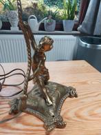 Bronzen engel lamp, Antiek en Kunst, Ophalen of Verzenden