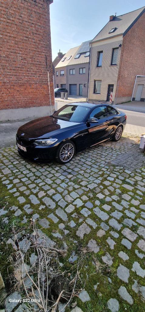 Bmw m235i, Auto's, BMW, Particulier, 2 Reeks, Benzine, Euro 6, Coupé, 3 deurs, Automaat, Zwart, Grijs, Alcantara, Achterwielaandrijving
