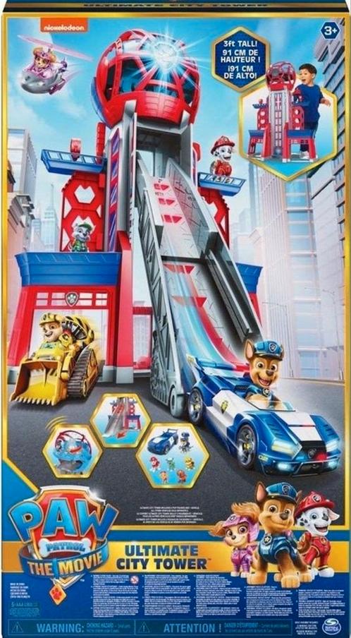 Paw Patrol Ultimate Toren 91 cm, Kinderen en Baby's, Speelgoed | Actiefiguren, Zo goed als nieuw, Ophalen