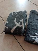 Dekbedovertrek met chinese tekens 260 x220, Ophalen, Gebruikt, Overige maten, Zwart
