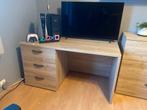 Très grand bureau robuste avec 3 tiroirs, Enlèvement, Utilisé, Bureau