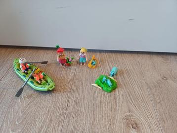 Playmobil - kano en bosnimfen beschikbaar voor biedingen