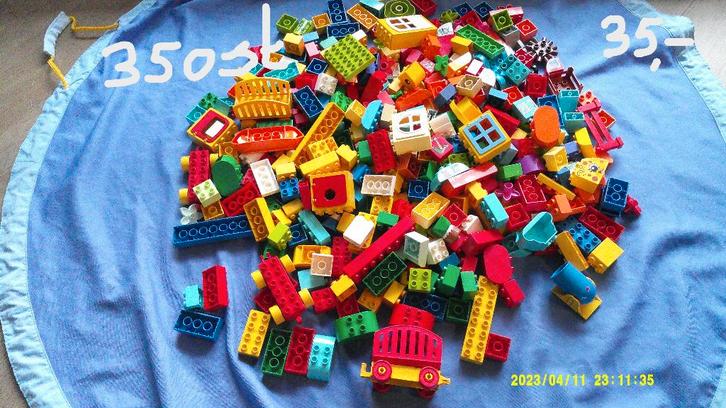 Duplo blokken, bouwplaten, auto's, dieren, poppetjes, ect., Kinderen en Baby's, Speelgoed | Duplo en Lego, Zo goed als nieuw, Duplo