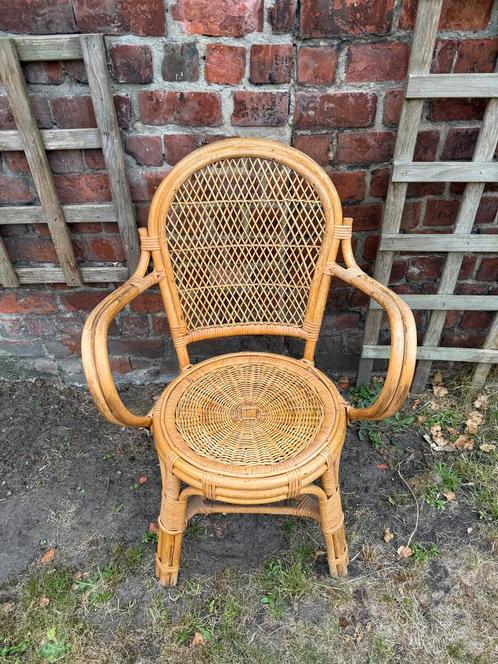 Rotan Stoel, Huis en Inrichting, Stoelen, Gebruikt, Eén, Riet of Rotan, Ophalen