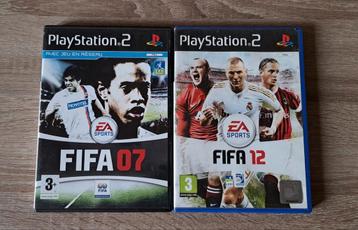 Deux jeux fifa ps2 beschikbaar voor biedingen